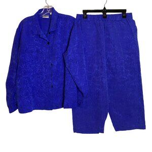 2 Piece Set - Chico's long sleeve top and capris